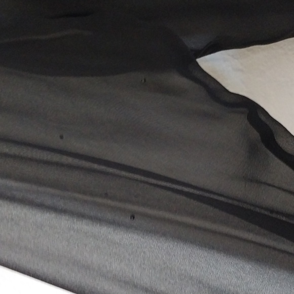 BLACK SILK SHIRT by SILK CLUB Collection Size X Large Vtg - Picture 7 of 8